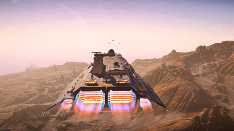 PlanetSide 2 Escalation update introduces the Bastion Fleet Carrier